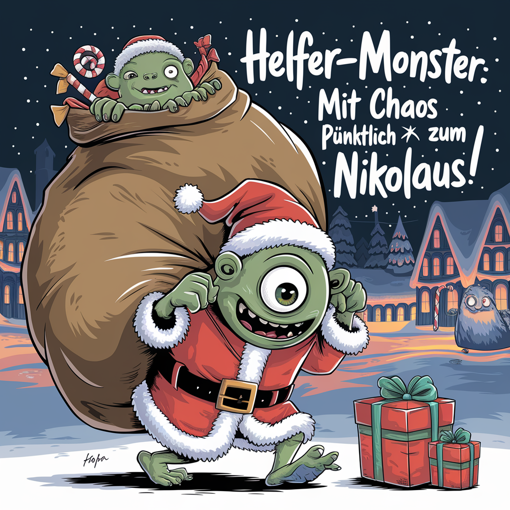 Helfer-Monster: Mit Chaos pünktlich zum Nikolaus!